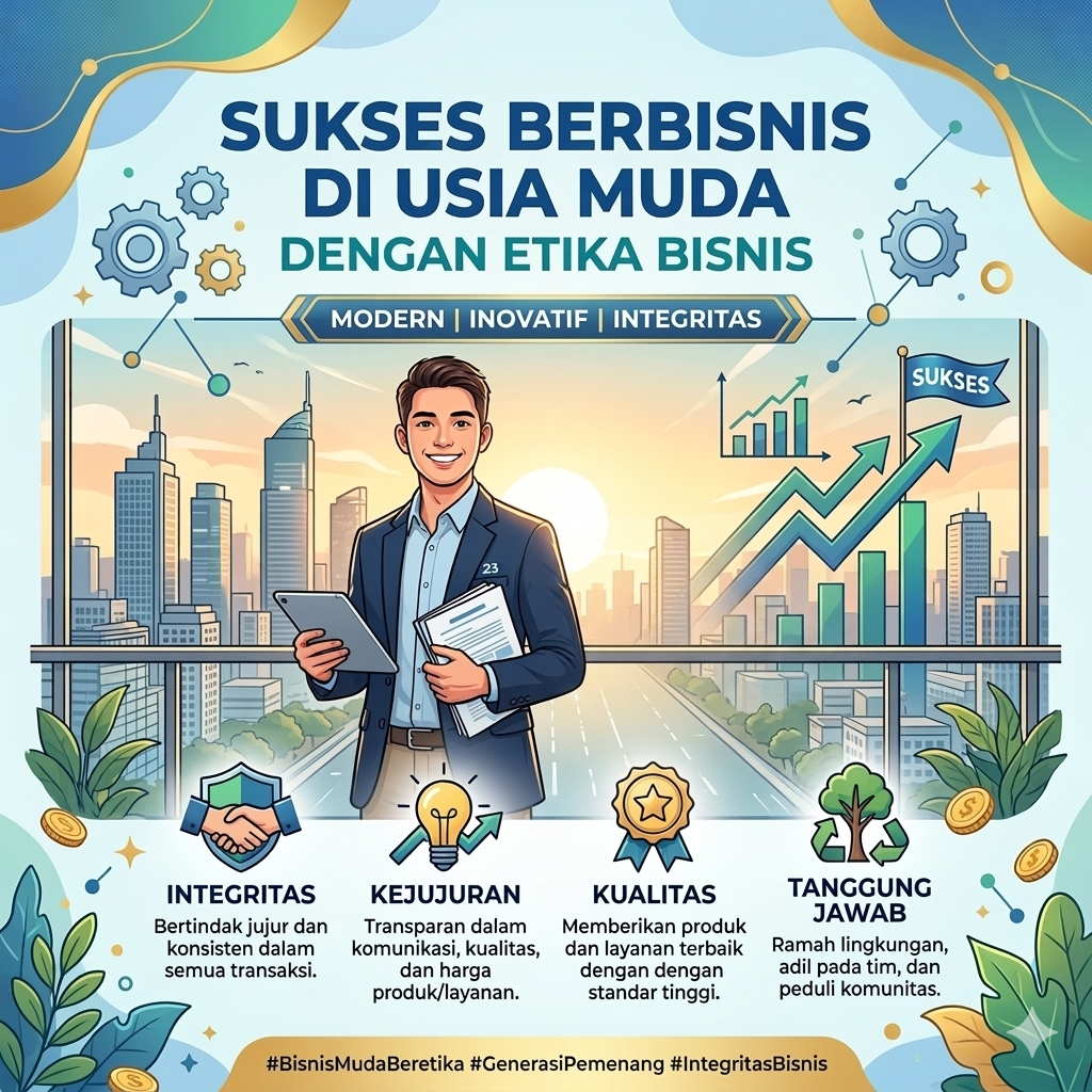 Sukses Berbisnis di Usia Muda dengan Etika Bisnis